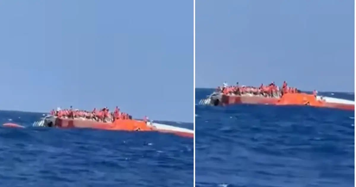 Girne Açıklarında Gemi Faciası: Çok Sayıda Kişi Kurtarıldı, Arama Kurtarma Çalışmaları Sürüyor