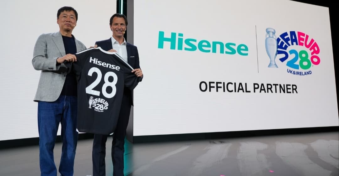 Hisense, UEFA ile Ortaklığını Uzatarak UEFA EURO 2028’in Resmi Sponsoru Oldu