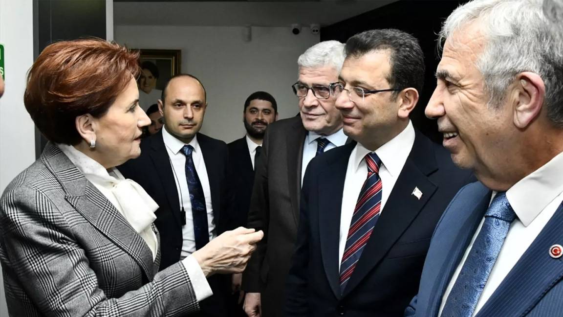 Akşener: İYİ Parti’ye kurumsal operasyon var, İmamoğlu: Hadlerini aşan cümleler