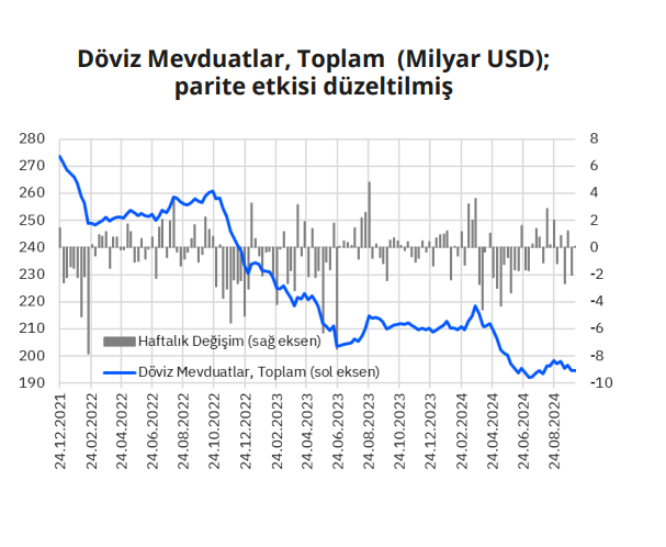 Para, döviz ve kredi raporu:  Yabancılar satıyor, TCMB rezervleri artıyor, KKM eriyor